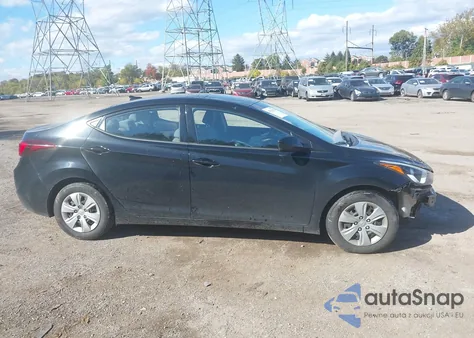 2016 Hyundai Elantra Se from USA, damaged, VIN 5NPDH4AE0GH696772